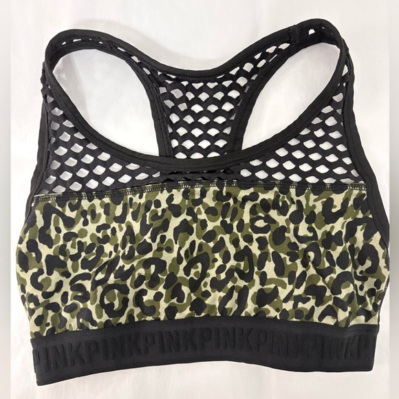 PINK Victoria's Secret Other - PINK Victoria’s Secret | Ultimate Bra | Camo Print | Mesh Back | M | EUC
